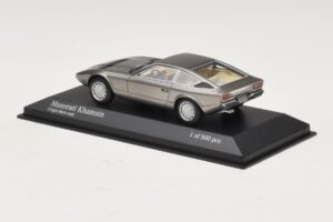 Maserati Khamsin Grey Metallic Minichamps 1:43 437123220 Metal — billede 3 af 4