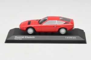 Maserati Khamsin Rød Minichamps 1:43 437123224 Metal