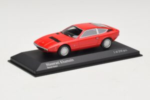 Maserati Khamsin Rød Minichamps 1:43 437123224 Metal — billede 2 af 4