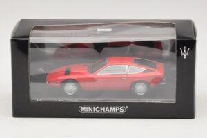 Maserati Khamsin Rød Minichamps 1:43 437123224 Metal — billede 4 af 4
