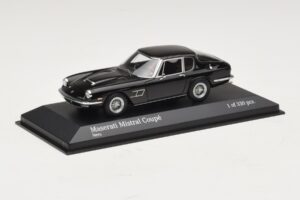 Maserati Mistral Sort Minichamps 1:43 437123421 Metal — billede 2 af 4