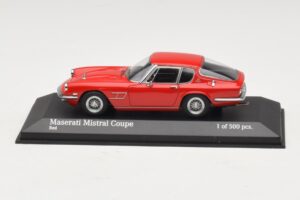 Maserati Mistral Rød Minichamps 1:43 437123424 Metal