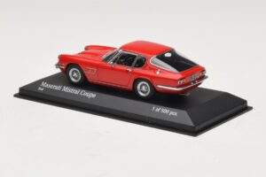 Maserati Mistral Rød Minichamps 1:43 437123424 Metal — billede 3 af 4