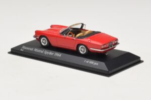 Maserati Mistral Spyder Rød Minichamps 1:43 437123430 Metal — billede 3 af 4