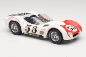 Maserati Tipo 61 #53 B. Krause Los Angeles Times Grand Prix Winner 1960 Minichamps 1:18 100601253 Metal — billede 6 af 8