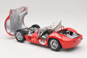 Maserati Tipo 61 #98 C. Shelby Times Mirror Grand Prix for Sportscars 1960 Minichamps 1:18 100601298 Metal — billede 5 af 8