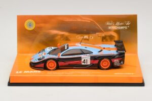 McLaren F1 GTR Gulf Team Davidoff #41 P-H. Raphanel / J-M. Gounon FIA GT Championship 1997 Minichamps 1:43 533174341 Metal