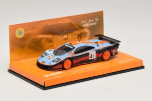 McLaren F1 GTR Gulf Team Davidoff #41 P-H. Raphanel / J-M. Gounon FIA GT Championship 1997 Minichamps 1:43 533174341 Metal — billede 2 af 4