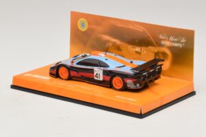 McLaren F1 GTR Gulf Team Davidoff #41 P-H. Raphanel / J-M. Gounon FIA GT Championship 1997 Minichamps 1:43 533174341 Metal — billede 3 af 4