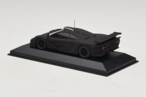 McLaren F1 GTR Longtail Sort Mat 1997 Minichamps 1:43 MCLAREN010 Metal — billede 2 af 4