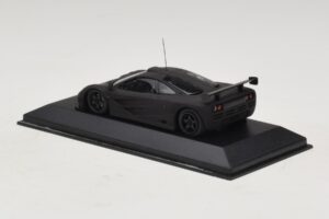 McLaren F1 GTR Prototype Mat Sort Med Sorte Fælge Minichamps 1:43 MCLAREN009 Metal — billede 2 af 4