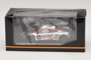 McLaren MP4-12C GT3 #107 Hexis Racing Cazenave / O. Panis 24 Hours of Spa 2013 Minichamps 1:43 437131397 Metal — billede 4 af 4