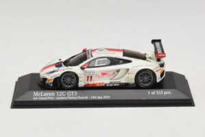 McLaren MP4-12C GT3 #11 Art Grand Prix Leclerc / Parisy 24 Hours of Spa 2013 Minichamps 1:43 437131311 Metal