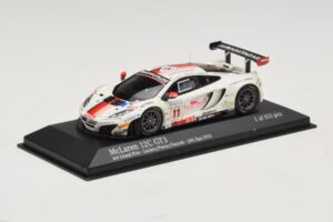 McLaren MP4-12C GT3 #11 Art Grand Prix Leclerc / Parisy 24 Hours of Spa 2013 Minichamps 1:43 437131311 Metal — billede 2 af 4