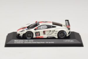 McLaren MP4-12C GT3 #12 Art Grand Prix Demoustier / Amado 24 Hours of Spa 2012 Minichamps 1:43 437121312 Metal
