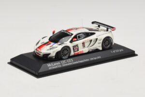 McLaren MP4-12C GT3 #12 Art Grand Prix Demoustier / Amado 24 Hours of Spa 2012 Minichamps 1:43 437121312 Metal — billede 2 af 4