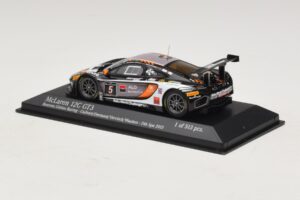 McLaren MP4-12C GT3 #5 Boutsen Racing Guilvert / Dermont 24 Hours of Spa 2013 Minichamps 1:43 437131305 Metal — billede 3 af 4