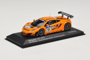 McLaren MP4-12C GT3 #69 Dorr Motorsport Adams / S. Asch 24 Hours of Nurburgring 2014 Minichamps 1:43 437141369 Metal — billede 2 af 4