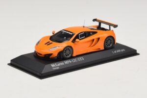 McLaren MP4-12C GT3 Street Orange Minichamps 1:43 437121399 Metal — billede 2 af 4