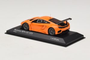 McLaren MP4-12C GT3 Street Orange Minichamps 1:43 437121399 Metal — billede 3 af 4