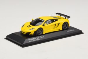 McLaren MP4-12C GT3 Street Gul Minichamps 1:43 437121396 Metal — billede 2 af 4