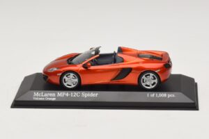 McLaren MP4-12C Spider Orange Metallic Minichamps 1:43 530133030 Metal