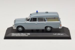 Mercedes 190 W110 Ambulance DRK Minichamps 1:43 400037270 Metal