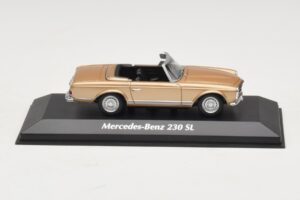 Mercedes 230 SL W113 Guld Metallic Maxichamps 1:43 940032230 Metal