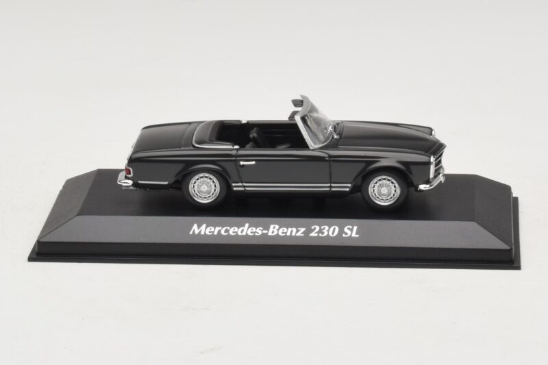 Mercedes 230 SL W113 Grå Maxichamps 1:43 94003231 Metal