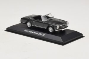 Mercedes 230 SL W113 Grå Maxichamps 1:43 94003231 Metal — billede 3 af 4