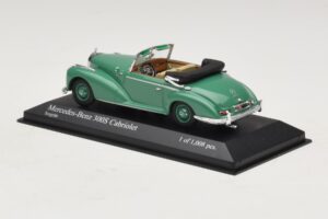 Mercedes 300S Cabriolet Grøn Minichamps 1:43 430032335 Metal — billede 3 af 5