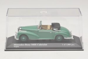 Mercedes 300S Cabriolet Grøn Minichamps 1:43 430032335 Metal — billede 4 af 5