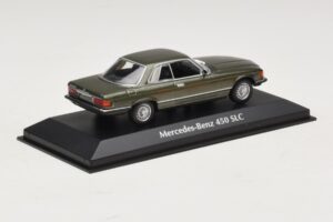Mercedes 450 SLC C107 Mørkegrøn Metallic Maxichamps 1:43 940033420 Metal — billede 2 af 4