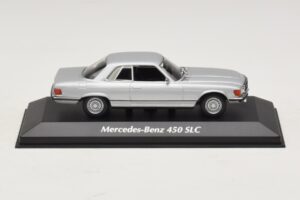 Mercedes 450 SLC C107 Sølv Maxichamps 1:43 940033421 Metal