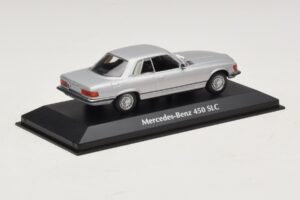 Mercedes 450 SLC C107 Sølv Maxichamps 1:43 940033421 Metal — billede 2 af 4