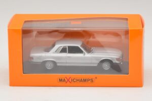 Mercedes 450 SLC C107 Sølv Maxichamps 1:43 940033421 Metal — billede 4 af 4