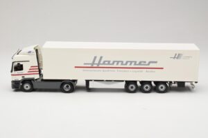 Mercedes Actros 1844LS Koffersattelzug Hammer Aachen Minichamps 1:43 499039105 Metal — billede 3 af 6