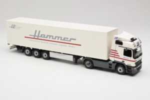 Mercedes Actros 1844LS Koffersattelzug Hammer Aachen Minichamps 1:43 499039105 Metal — billede 4 af 6
