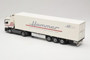 Mercedes Actros 1844LS Koffersattelzug Hammer Aachen Minichamps 1:43 499039105 Metal — billede 5 af 6