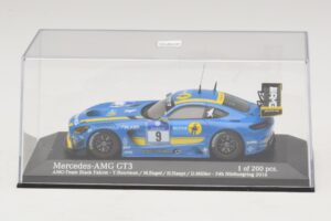 Mercedes AMG GT3 Black Falcon #9 Y. Buurman / M. Engel 24 Hours of Nurburgring 2016 Minichamps 1:43 437163009 Metal — billede 4 af 5