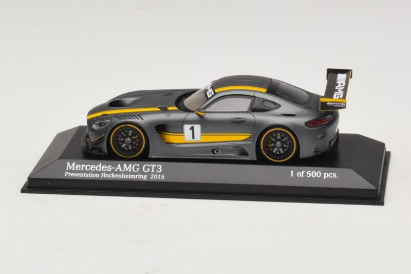 Mercedes AMG GT3 Presentation Hockenheimring 2015 Minichamps 1:43 437163001 Metal