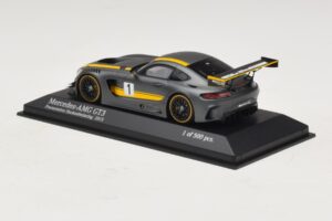 Mercedes AMG GT3 Presentation Hockenheimring 2015 Minichamps 1:43 437163001 Metal — billede 3 af 4