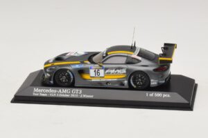 Mercedes AMG GT3 Test Team #16 VLN Winner 3 October 2015 Minichamps 1:43 437163016 Metal