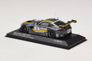 Mercedes AMG GT3 Test Team #16 VLN Winner 3 October 2015 Minichamps 1:43 437163016 Metal — billede 3 af 4
