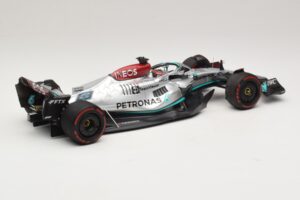 Mercedes AMG Petronas W13 E Performance #63 G. Russell Spanish GP 2022 Minichamps 1:18 110220063 Metal — billede 2 af 7
