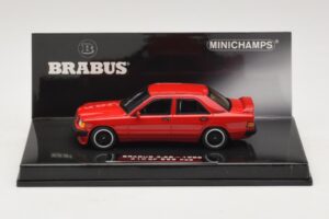 Mercedes Brabus 3.6S 190E W201 Rød Minichamps 1:43 437032600 Metal