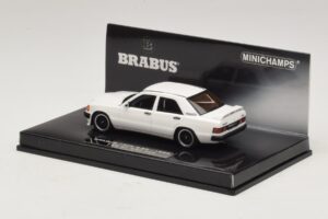 Mercedes Brabus 3.6S 190E W201 Hvid Minichamps 1:43 437032602 Metal — billede 3 af 5