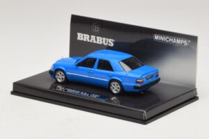 Mercedes Brabus 6.5 500E W124 Blå Minichamps 1:43 437032502 Metal — billede 3 af 5