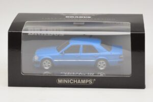Mercedes Brabus 6.5 500E W124 Blå Minichamps 1:43 437032502 Metal — billede 5 af 5