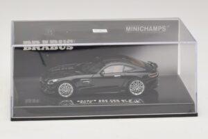 Mercedes Brabus 600 GT S C190 Sort Minichamps 1:43 437032520 Metal — billede 4 af 5